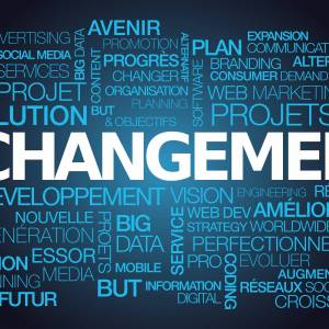 Nuage de mots Accompagnement du changement