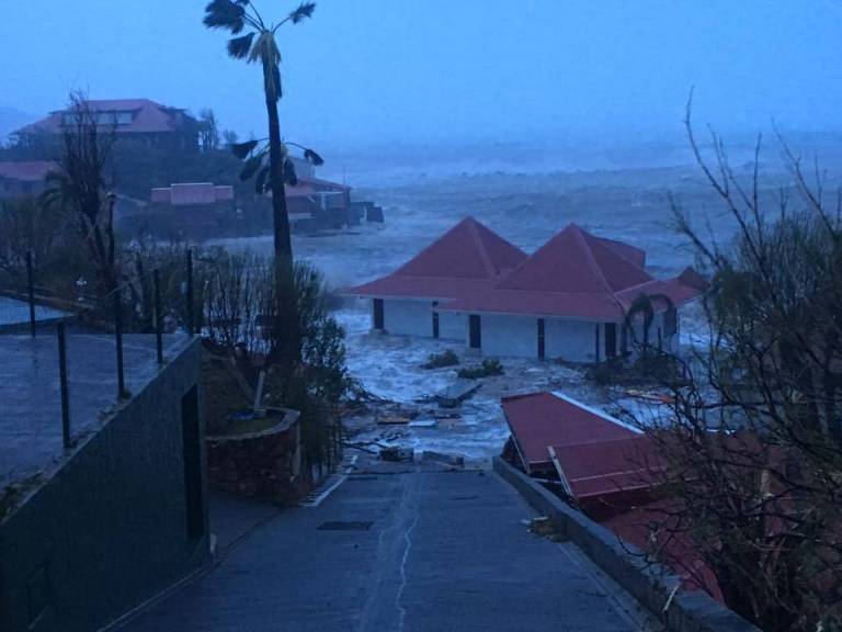 Ouragan aux Antilles